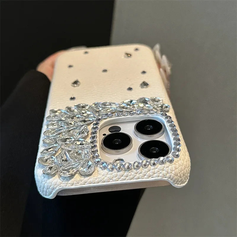 Lychee Leather iPhone Case