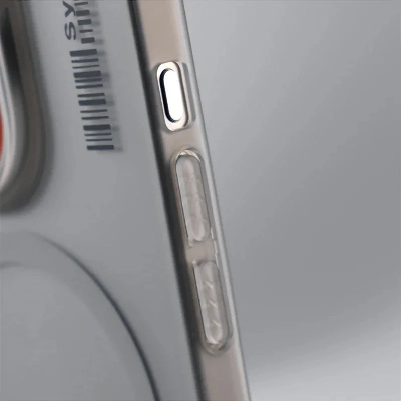 Frosted Barcode MagSafe iPhone Case