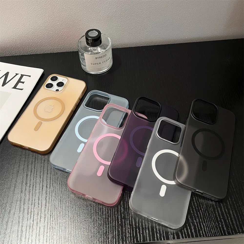 Matte Translucent Magsafe Case