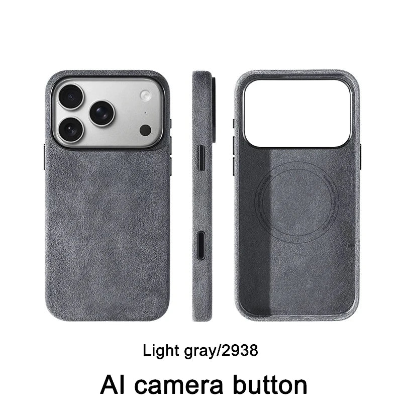 Alcantara Magsafe Magnetic Case iPhone 17 Pro Max