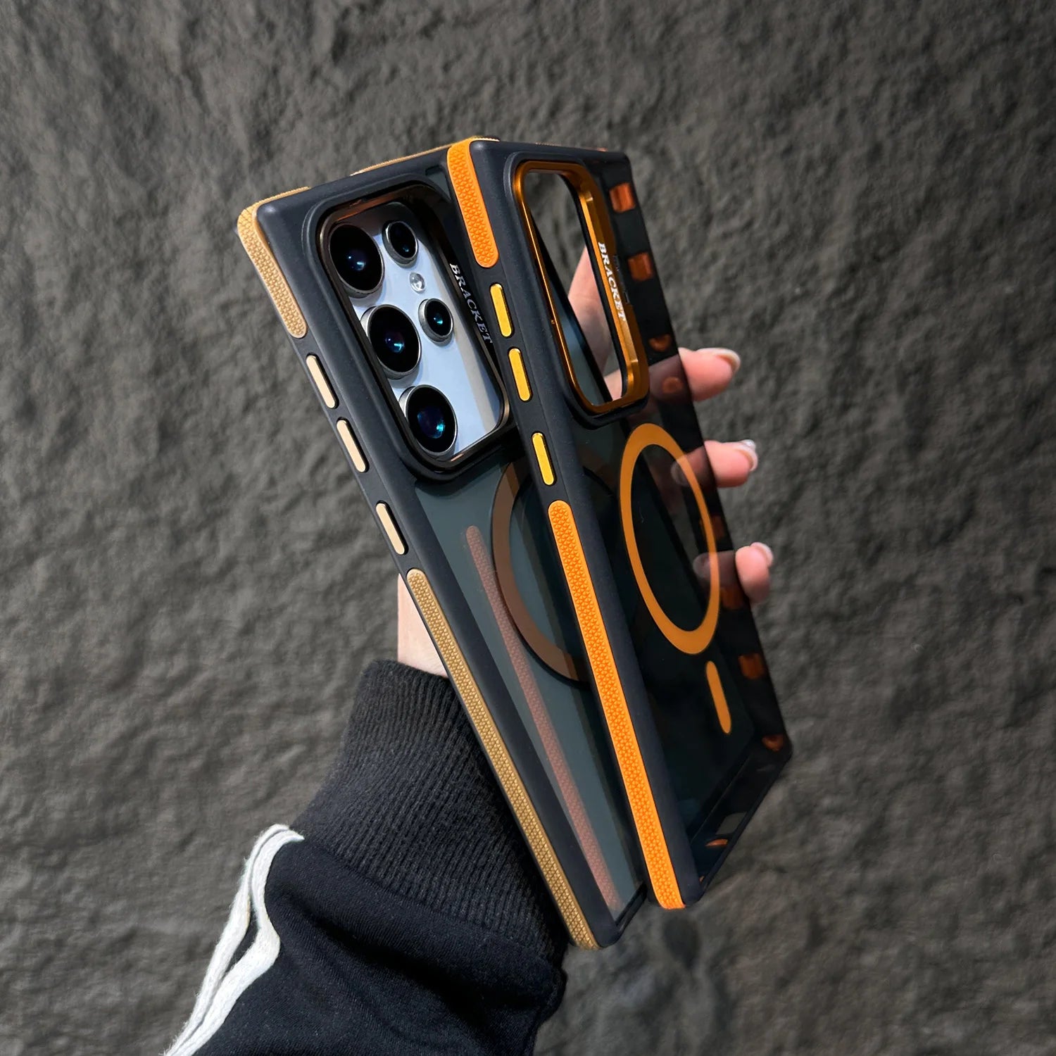 Clear Magnetic Samsung Case