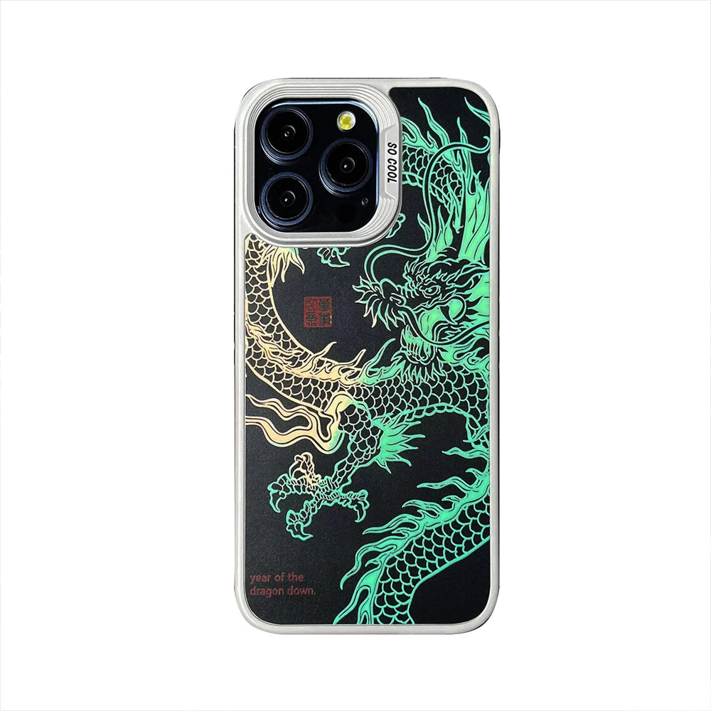 Luminous Dragon iPhone Case