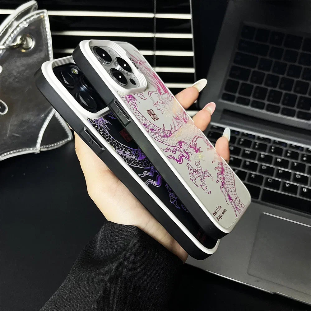 Luminous Dragon iPhone Case
