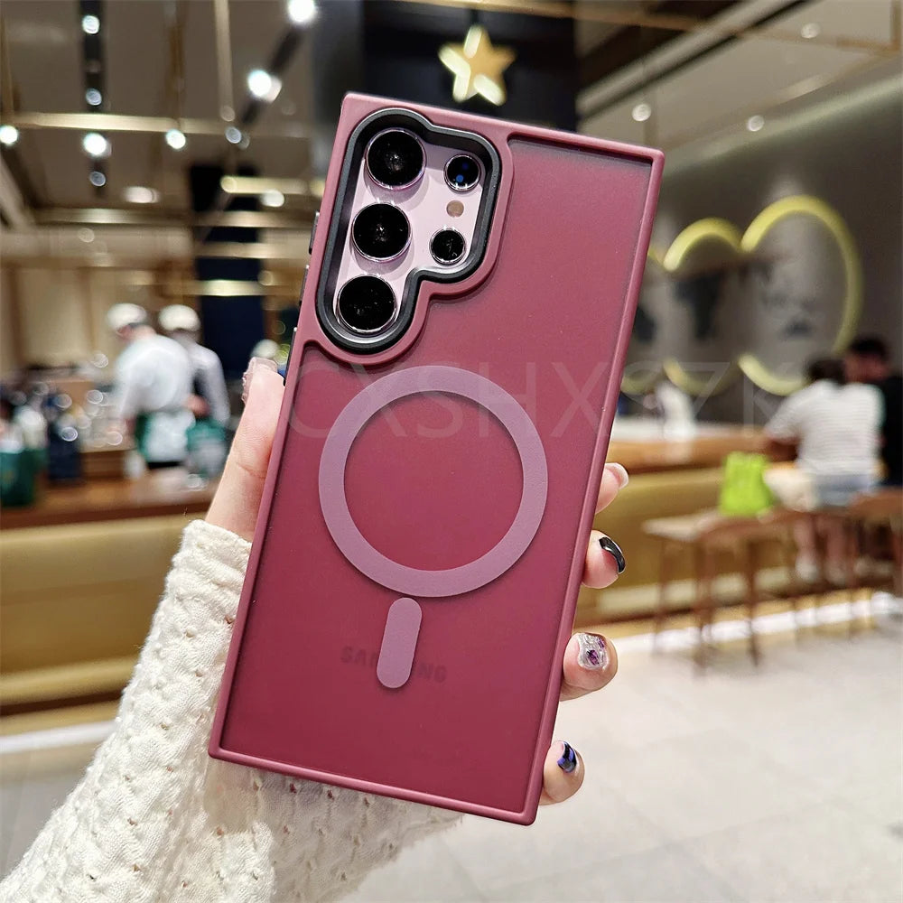 Matte Magnetic Samsung Case