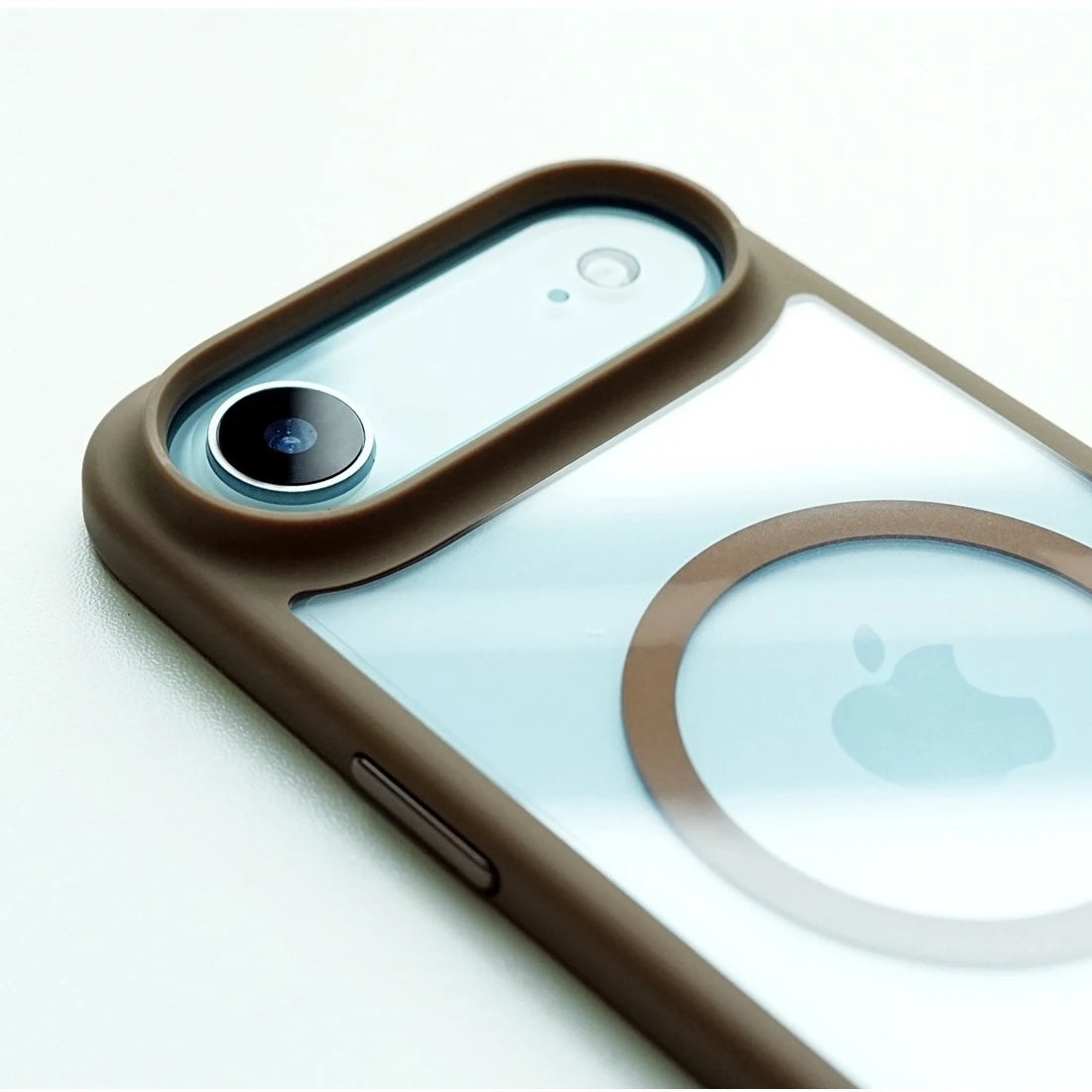 With Camera Control Button Transparent Magsafe Case for iPhone 17 16 15 14 Pro Max Plus Clear PC TPU Cover for iPhone 17 Air