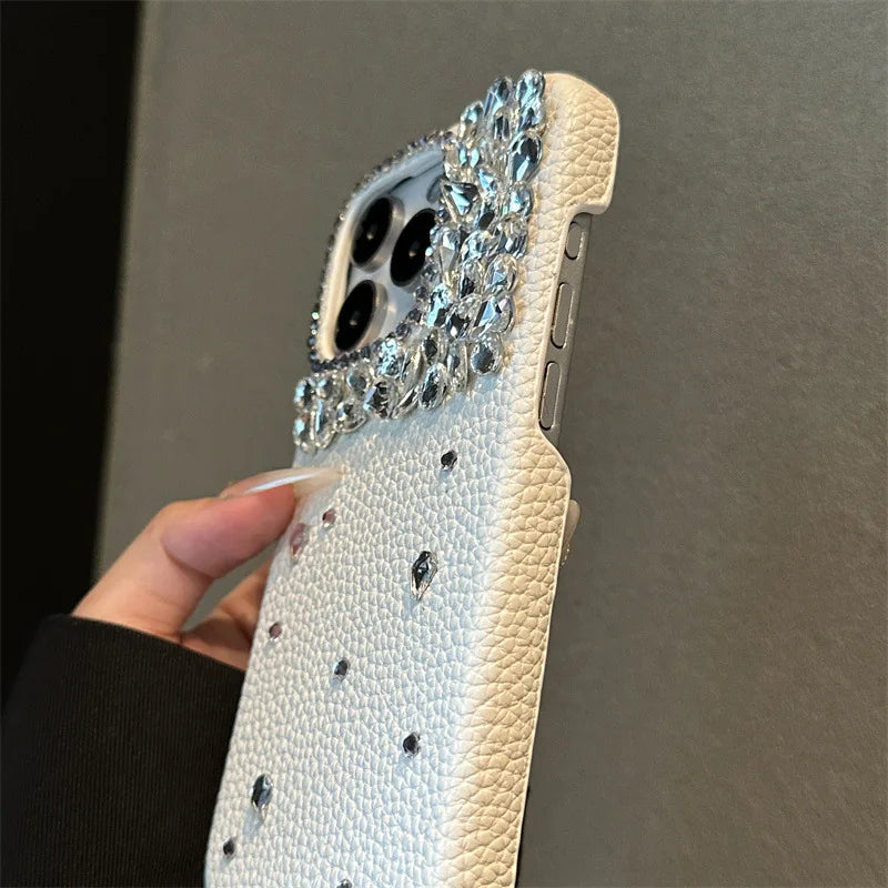 Lychee Leather iPhone Case