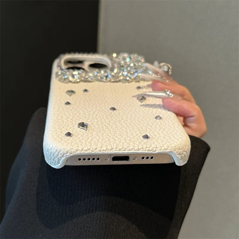 Lychee Leather iPhone Case