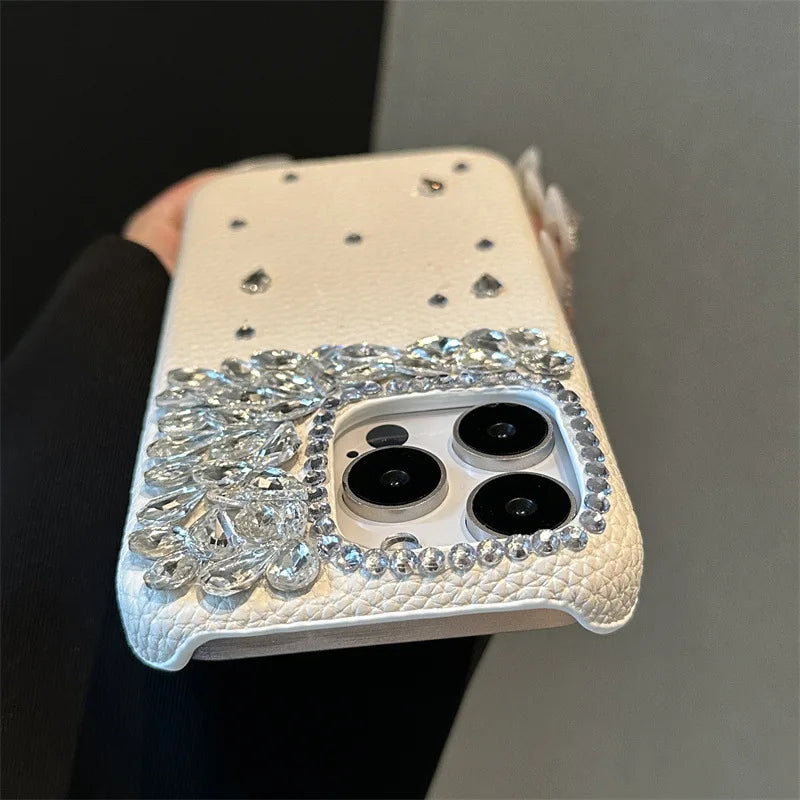 Lychee Leather iPhone Case