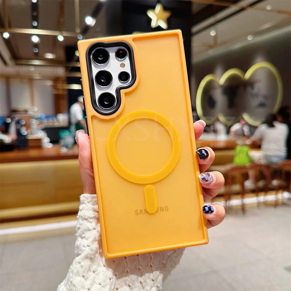 Matte Magnetic Samsung Case