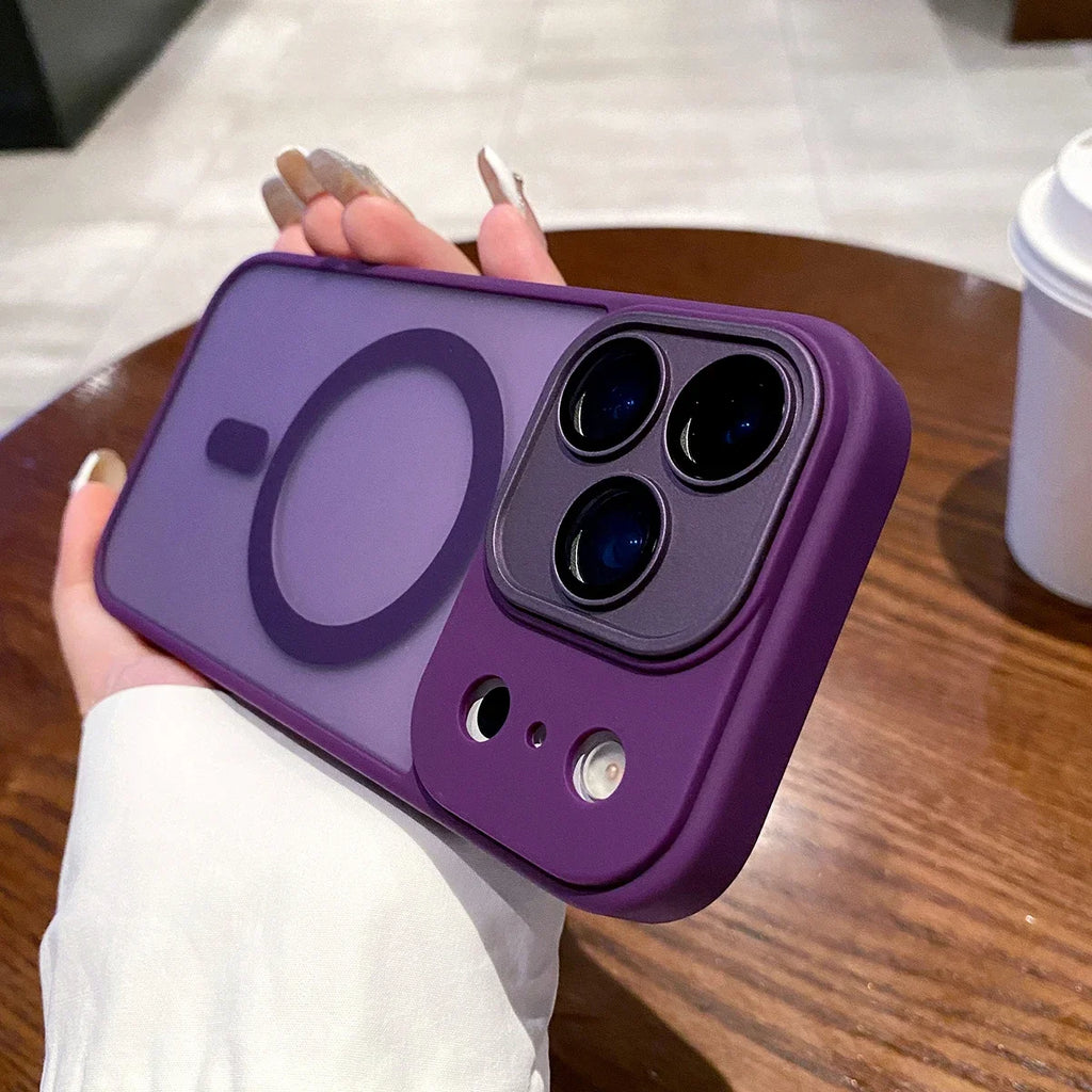 Magnetic Clear Shockproof Case iPhone 17 Pro Max