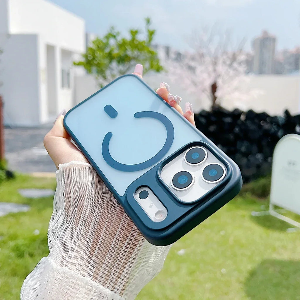 Matte Translucent Magnetic Case iPhone 17 Pro Max