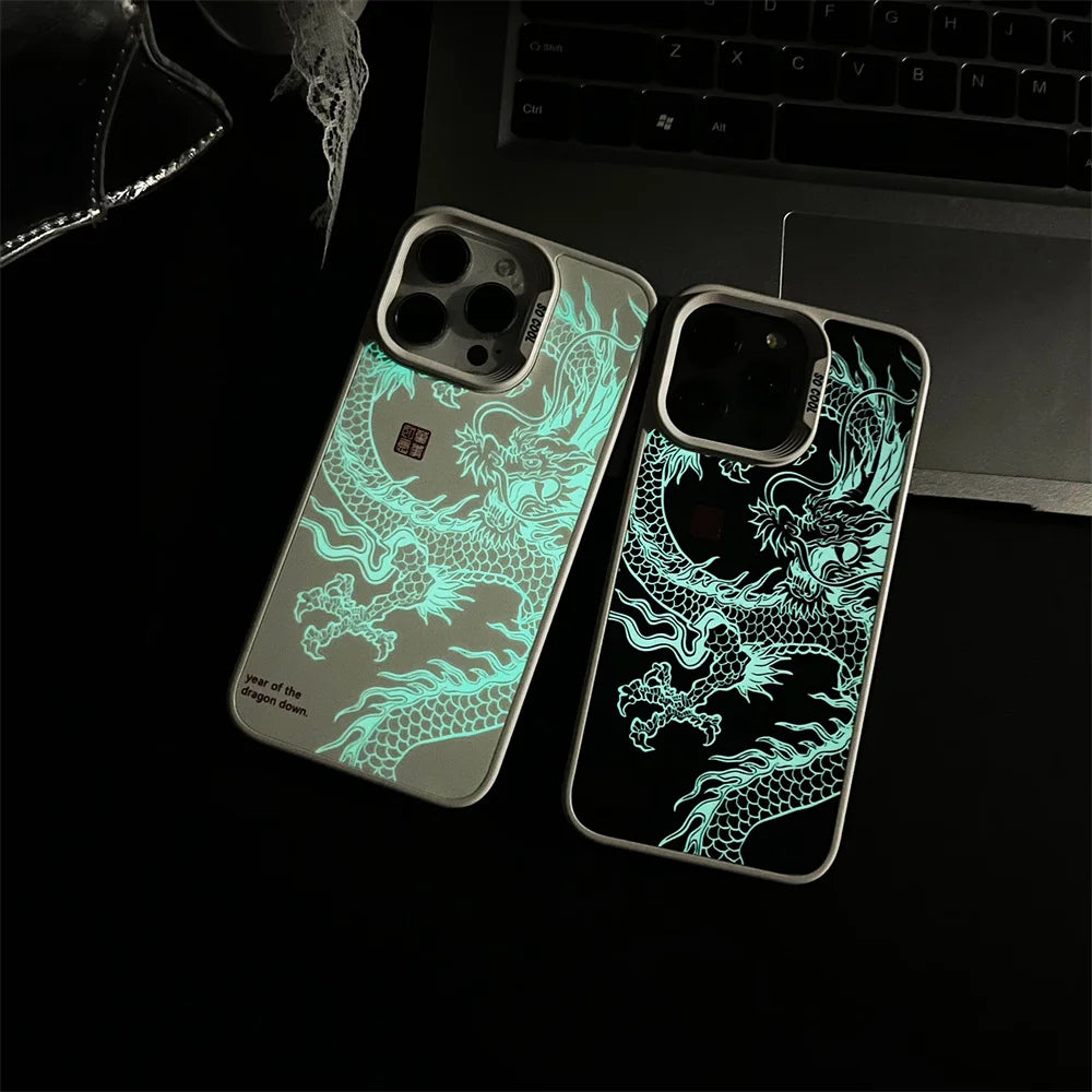 Luminous Dragon iPhone Case