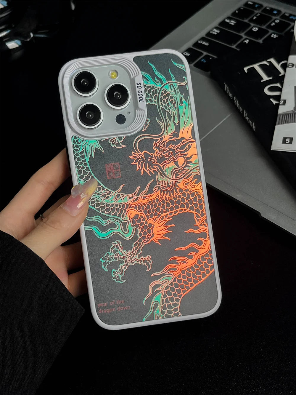 Luminous Dragon iPhone Case