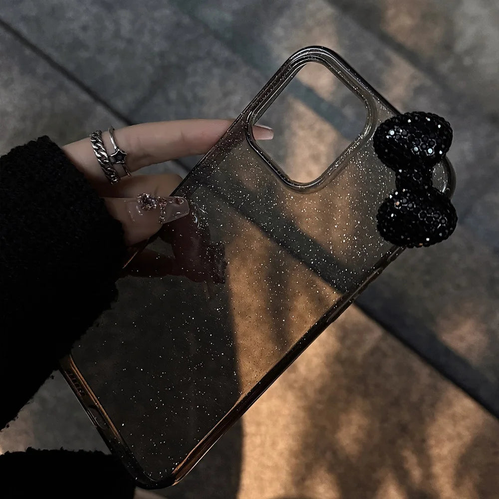 3D Bling Bow iPhone Case