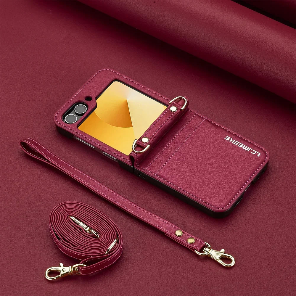 Crossbody Wallet Samsung Case