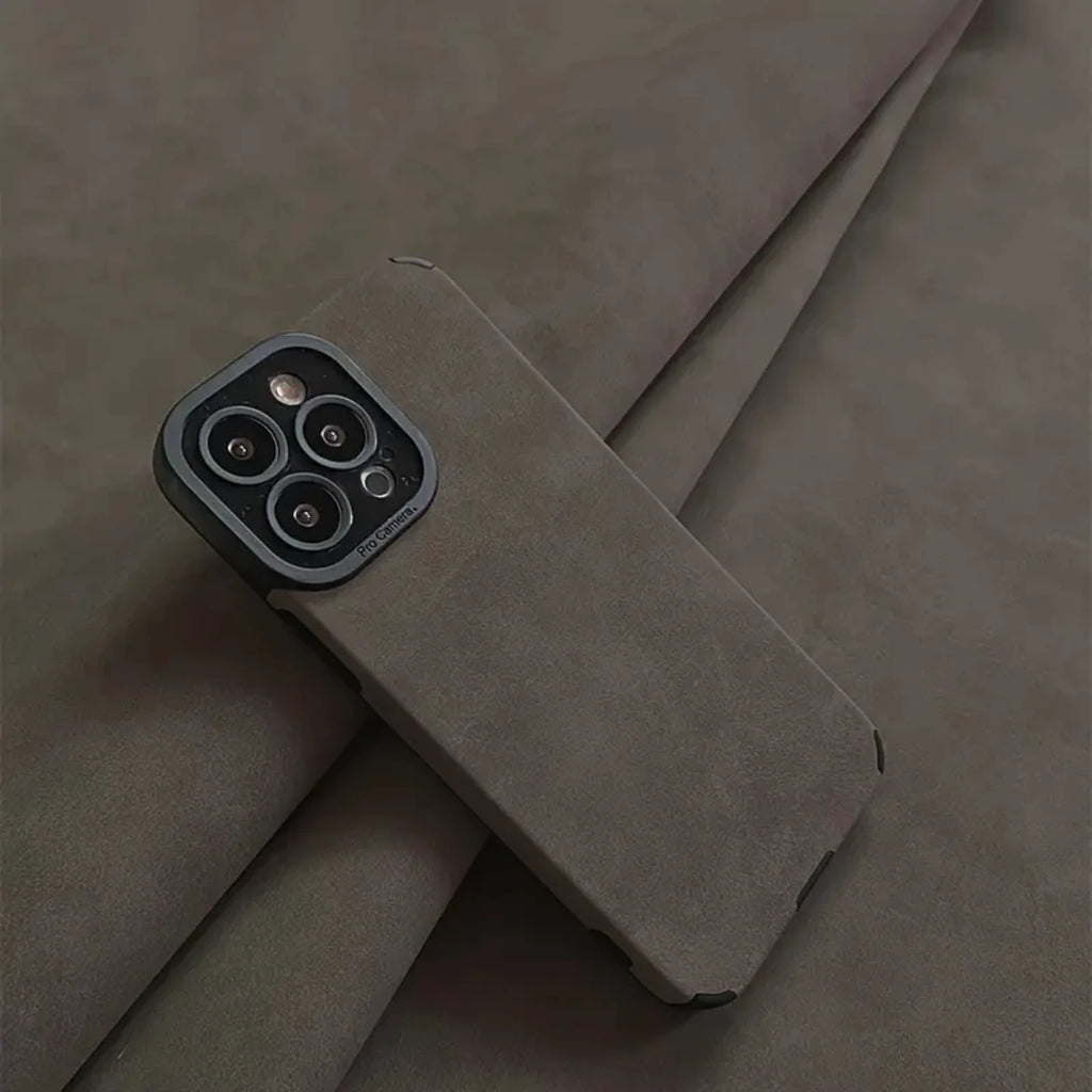 Shockproof Leather iPhone Case