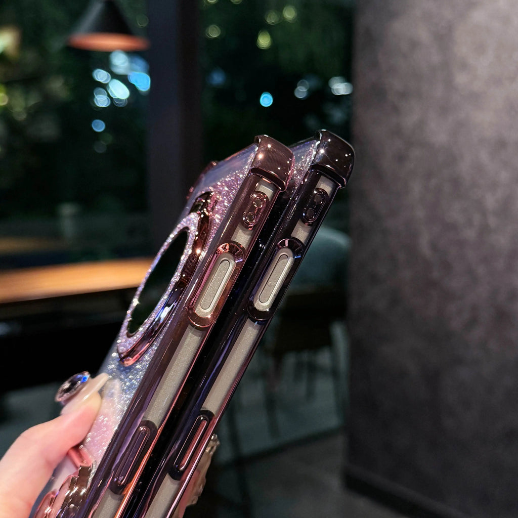 Fashion Glitter Mirror Magnetic Case iPhone 17