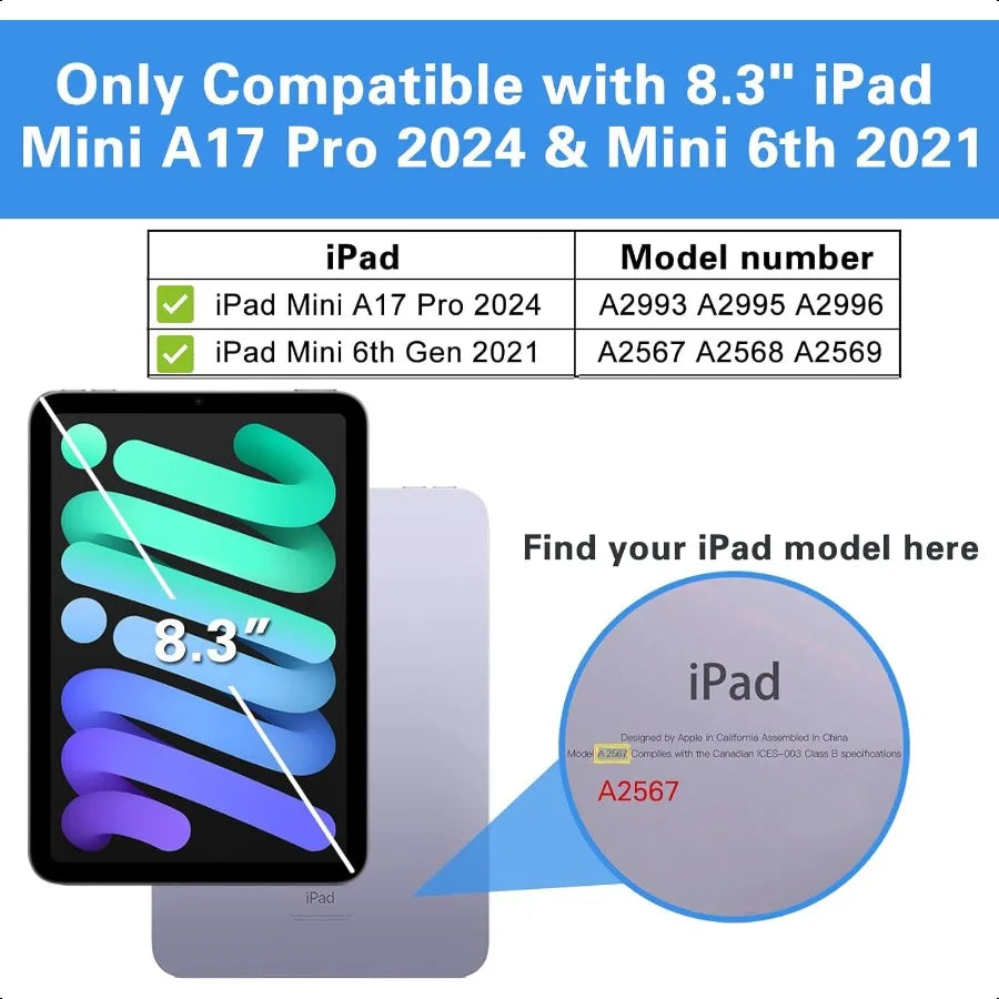 iPad Mini 6 Screen Protector (2-Pack)