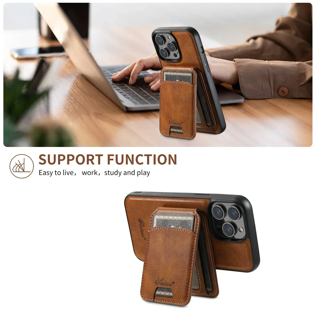2-in-1 Wallet MagSafe iPhone Case