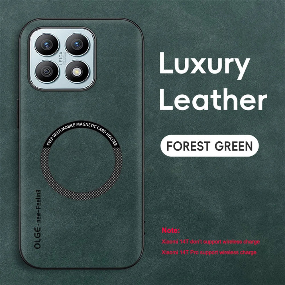 Sheepskin Leather Xiaomi Case