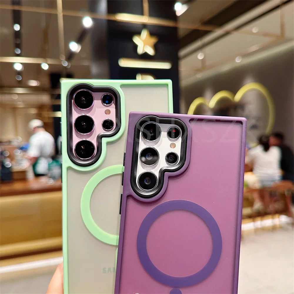 Matte Magnetic Samsung Case