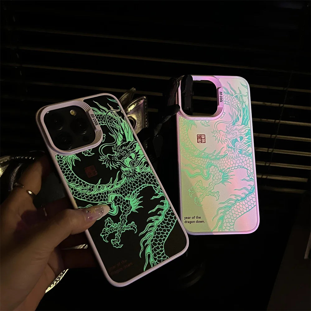 Luminous Dragon iPhone Case