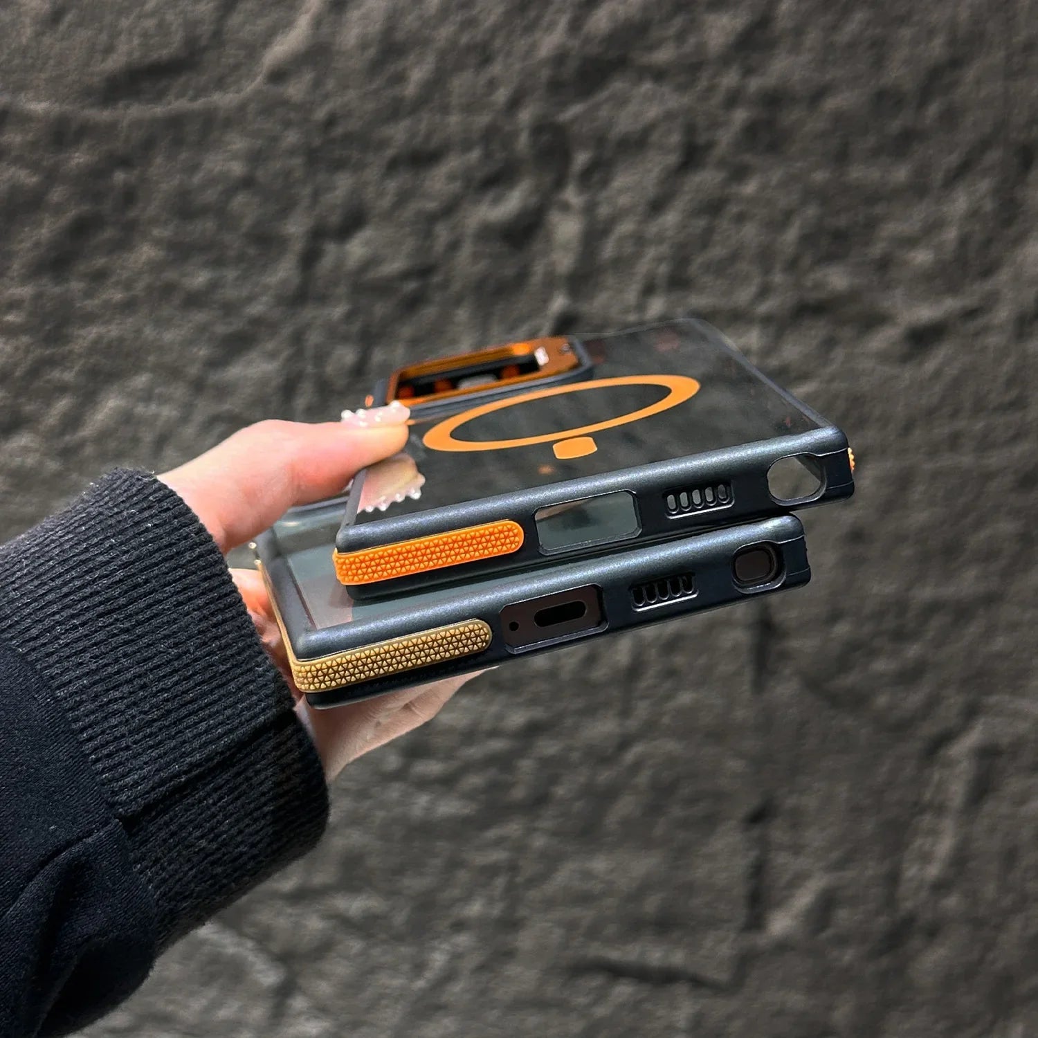 Clear Magnetic Samsung Case