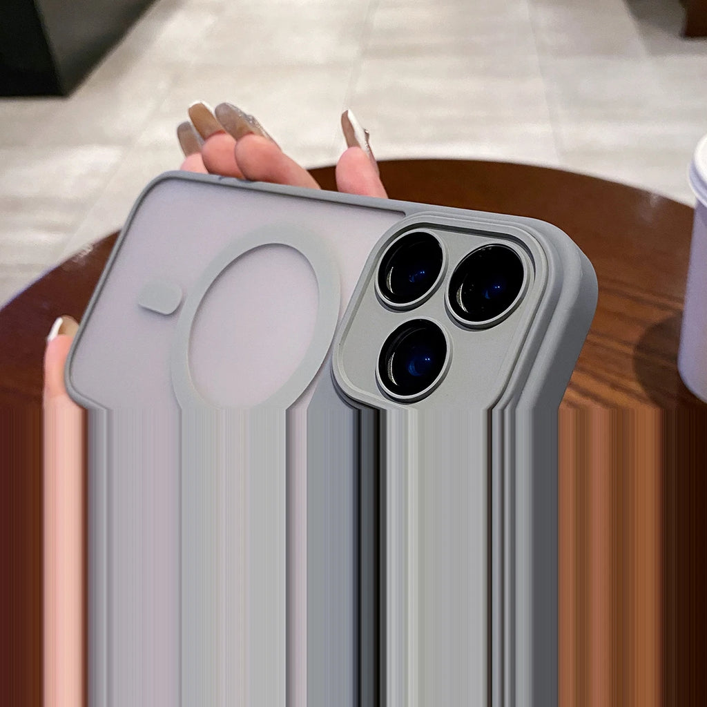 Magnetic Clear Shockproof Case iPhone 17 Pro Max