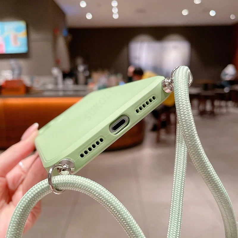 TPU Lanyard Samsung Case