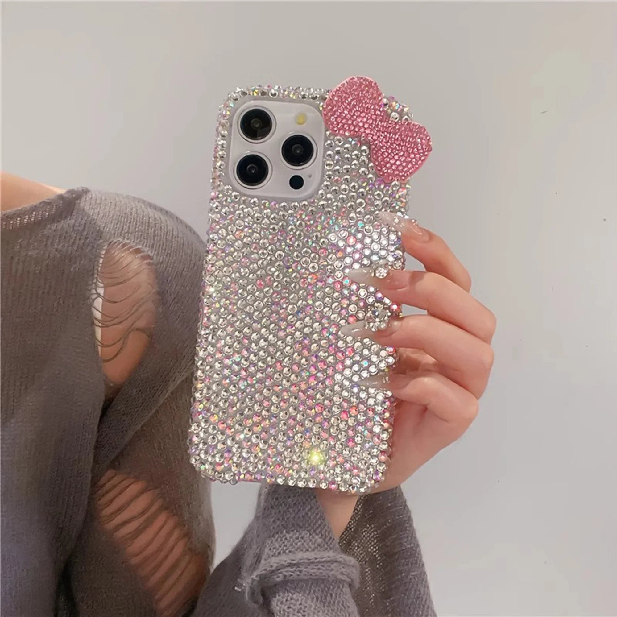 Diamond Bow iPhone Case
