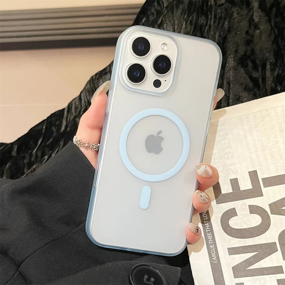 Matte Translucent Magsafe Case