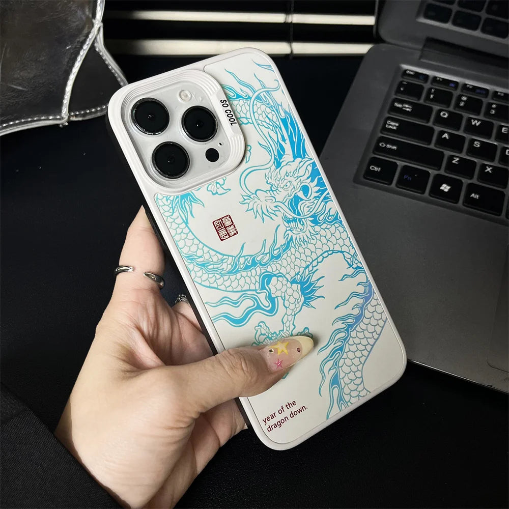 Luminous Dragon iPhone Case