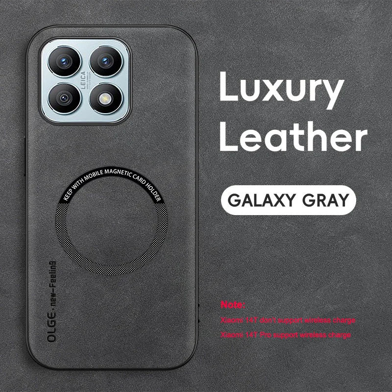 Sheepskin Leather Xiaomi Case