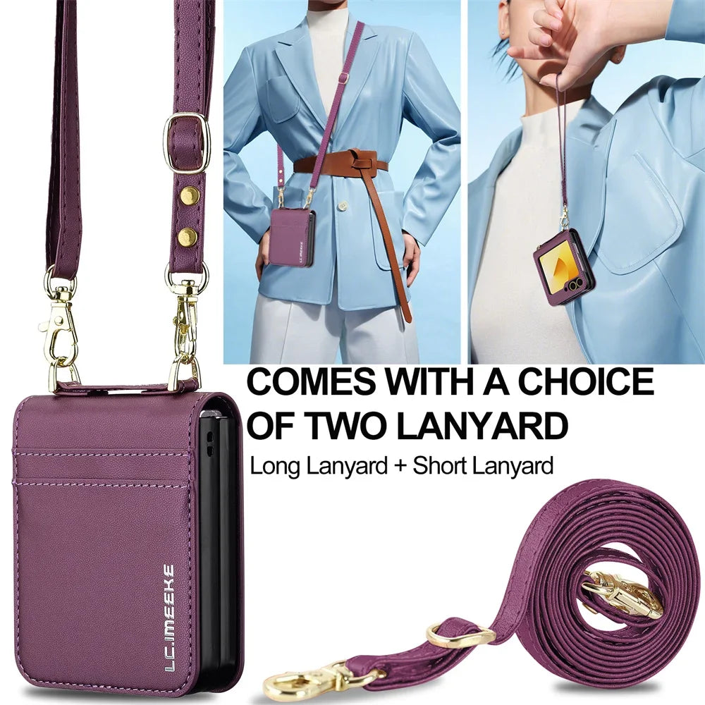 Crossbody Wallet Samsung Case