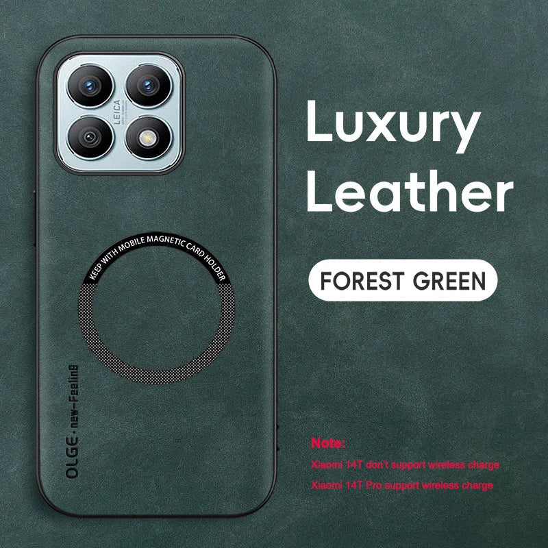 Sheepskin Leather Xiaomi Case