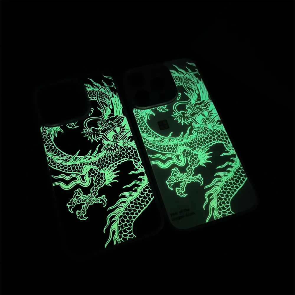 Luminous Dragon iPhone Case