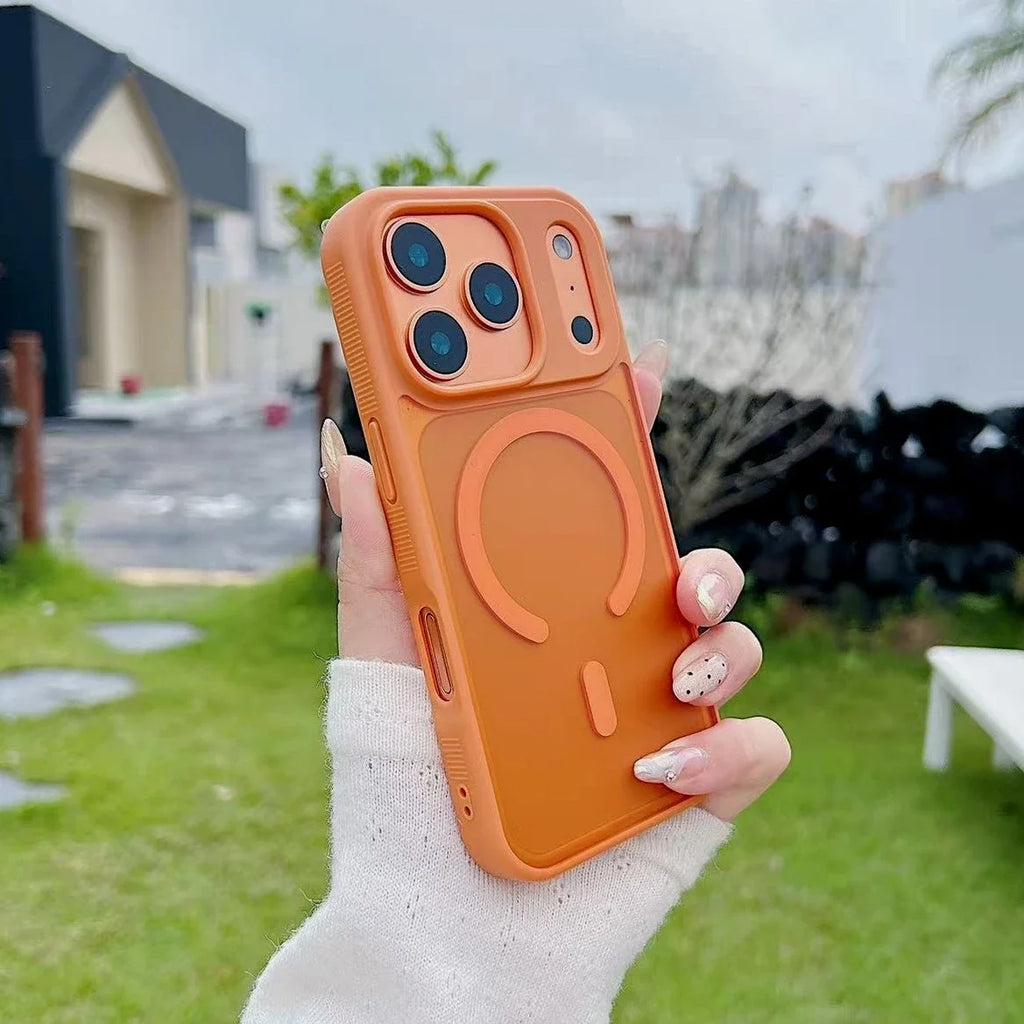 Matte Translucent Magnetic Case iPhone 17 Pro Max