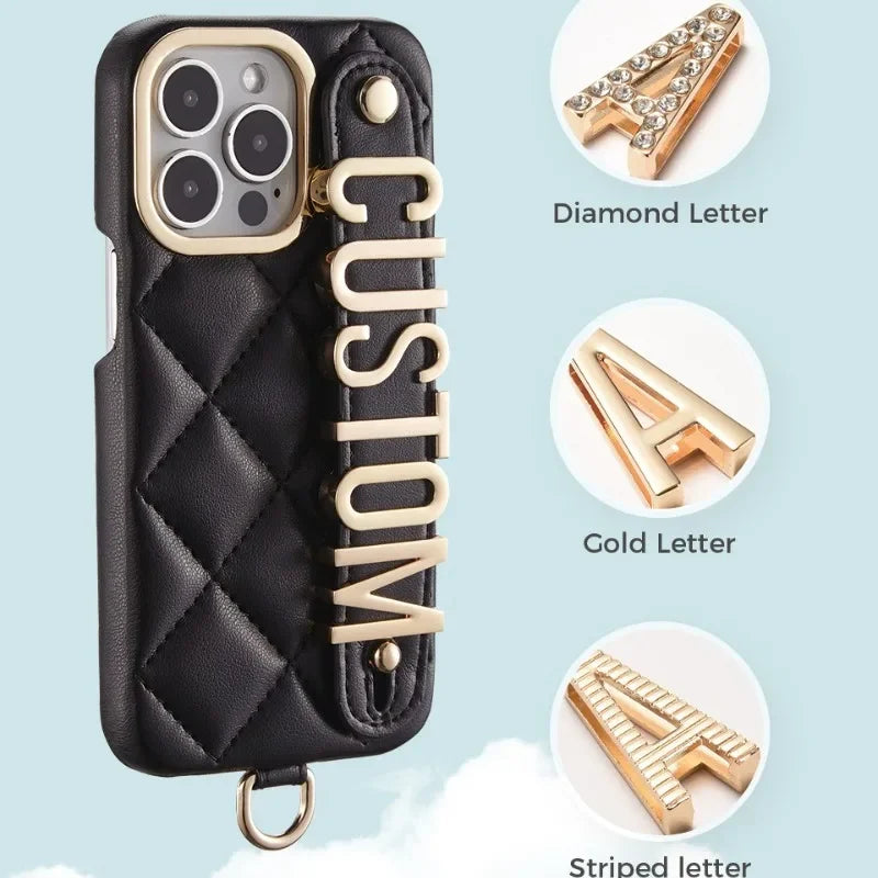 Leather Lanyard iPhone Case