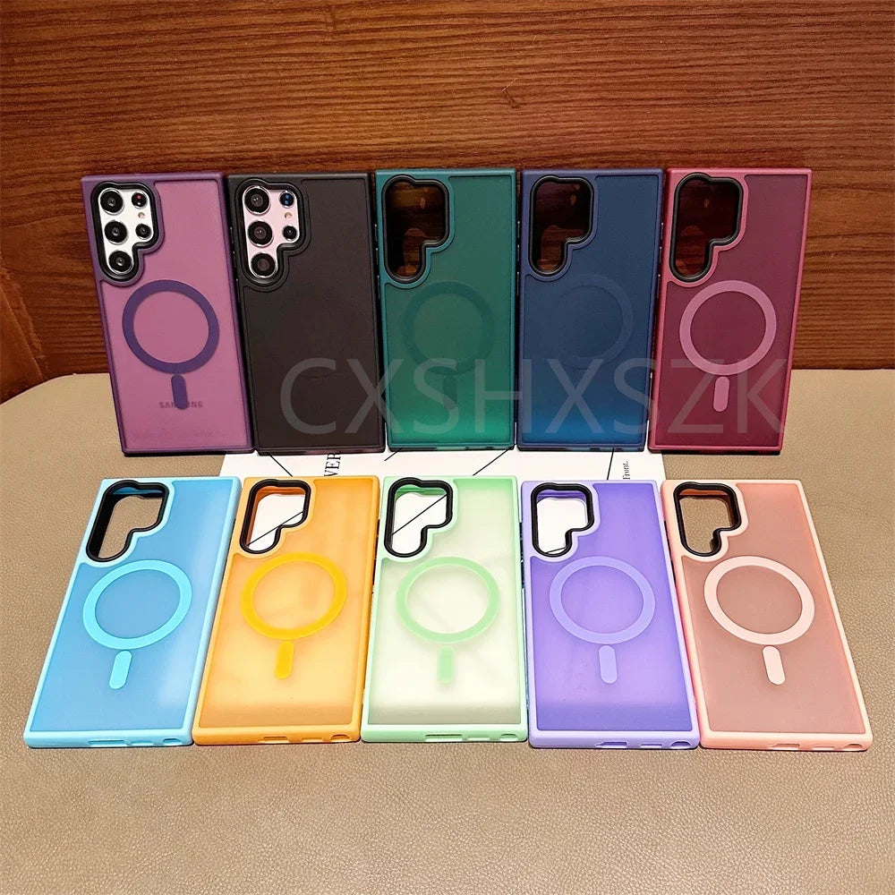 Matte Magnetic Samsung Case