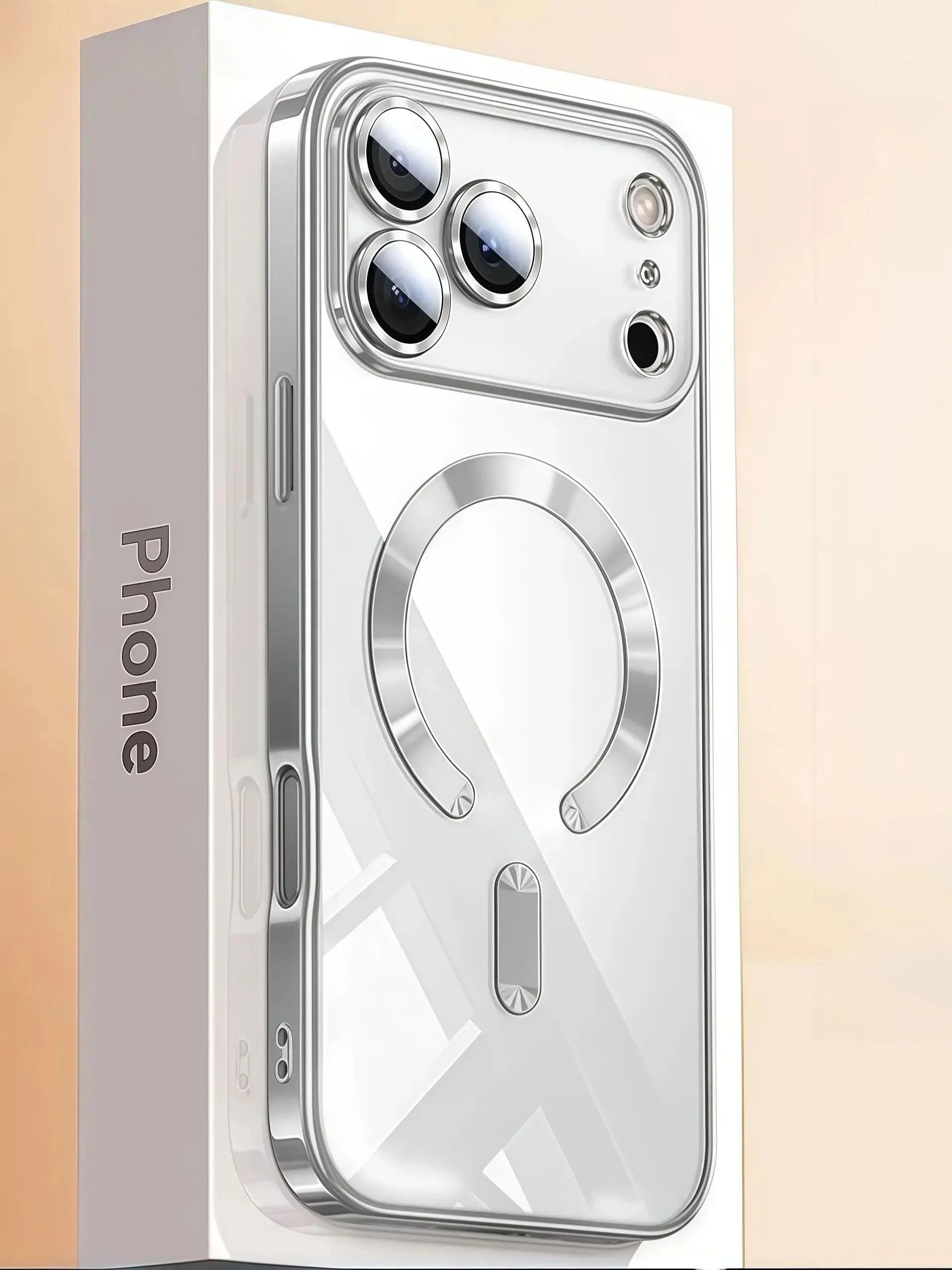 Camera Protection Plating Soft Case iPhone 17 Pro Max