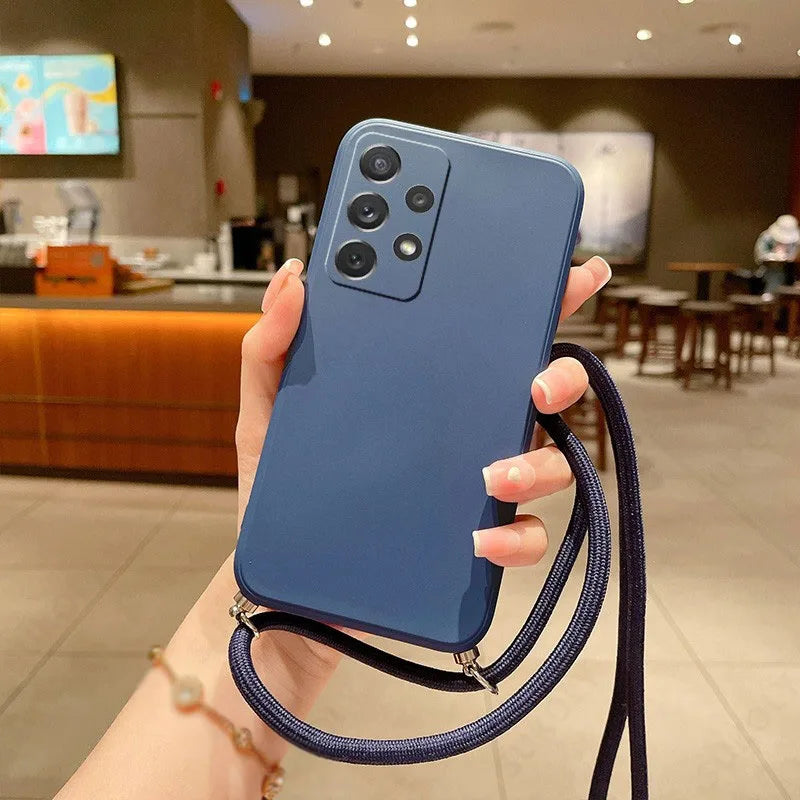 TPU Lanyard Samsung Case