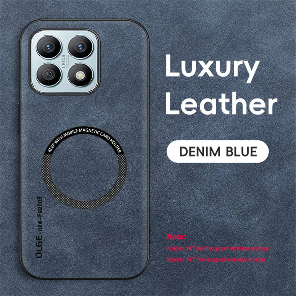 Sheepskin Leather Xiaomi Case