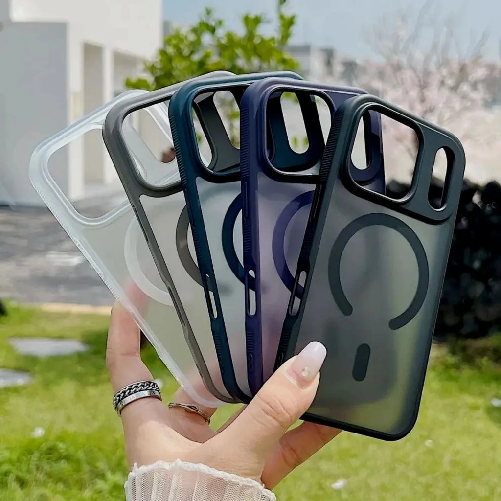 Matte Translucent Magnetic Case iPhone 17 Pro Max