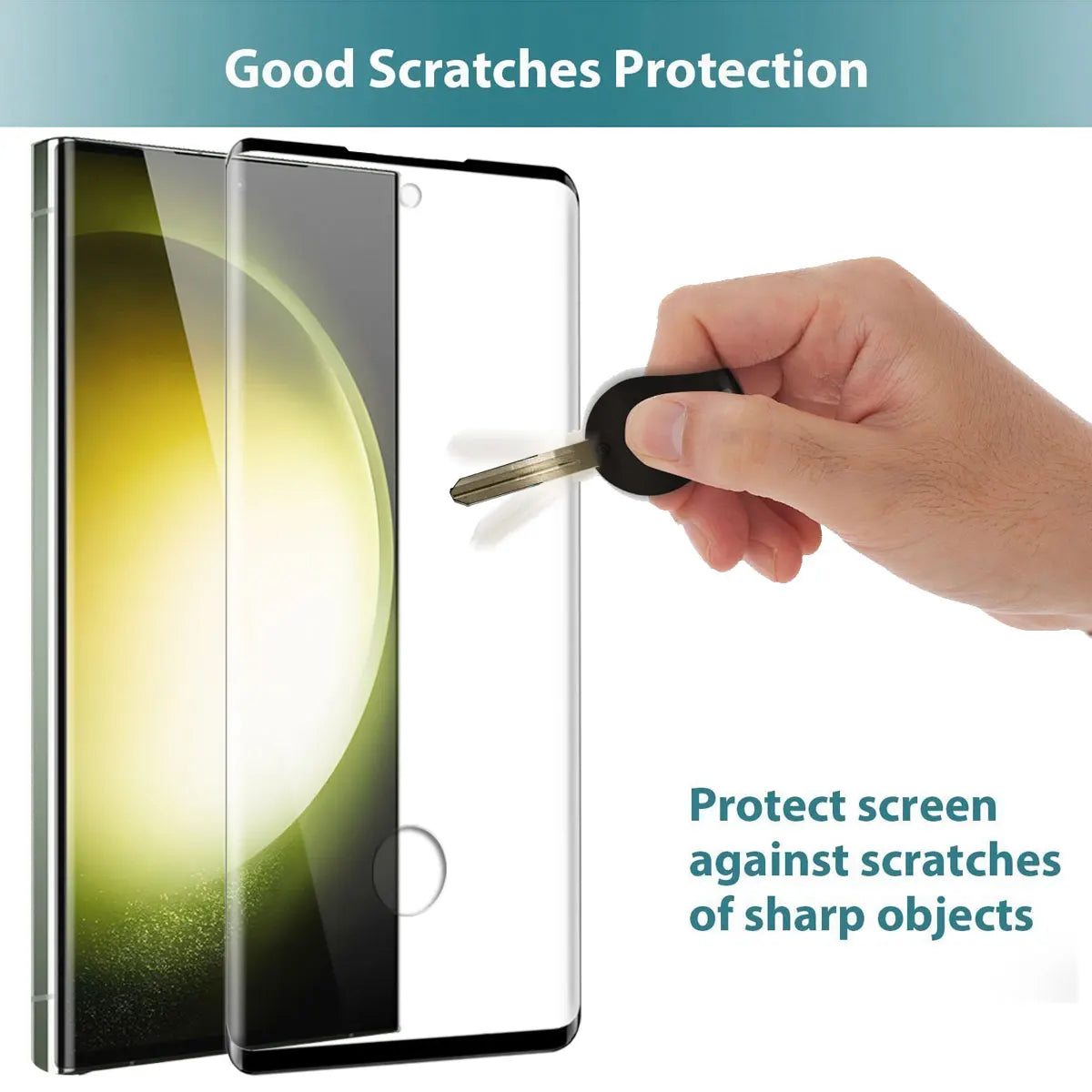 Samsung S23/S23+ Tempered Glass (4-Pack)