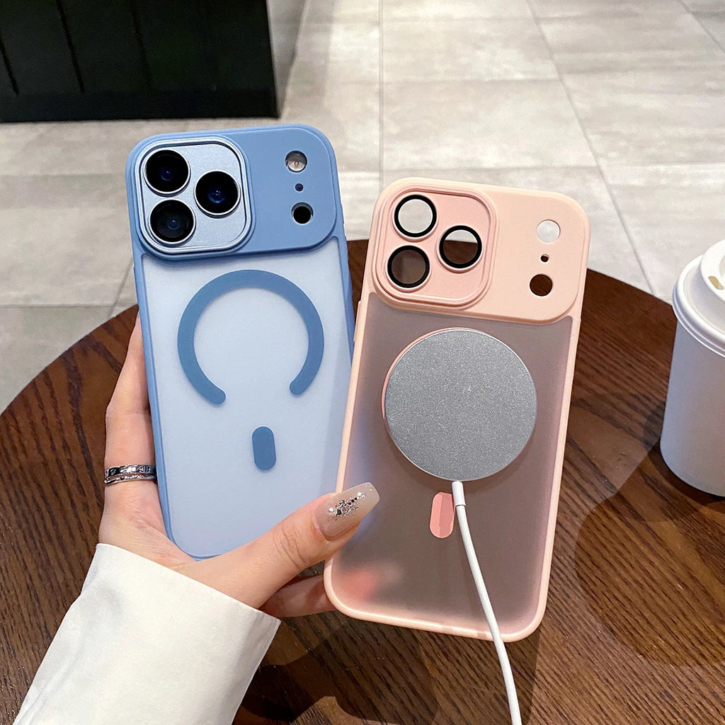 Magnetic Clear Shockproof Case iPhone 17 Pro Max