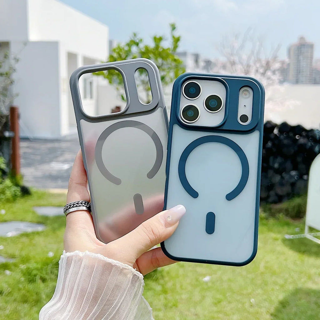 Matte Translucent Magnetic Case iPhone 17 Pro Max