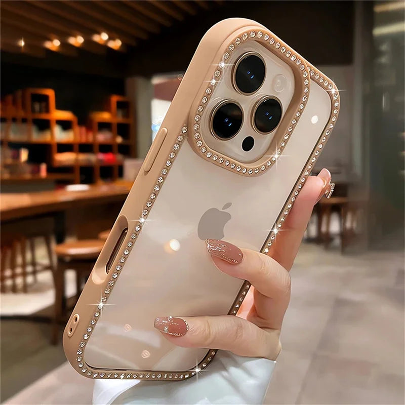 Bling Transparent iPhone Case