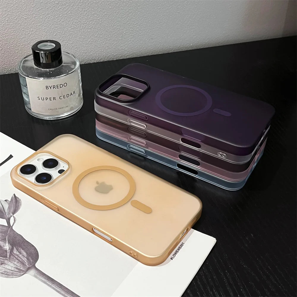 Matte Translucent Magsafe Case