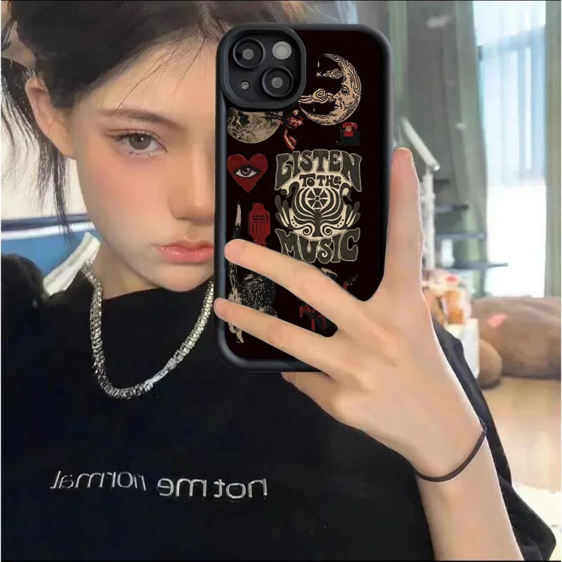 Sun & Moon iPhone Case