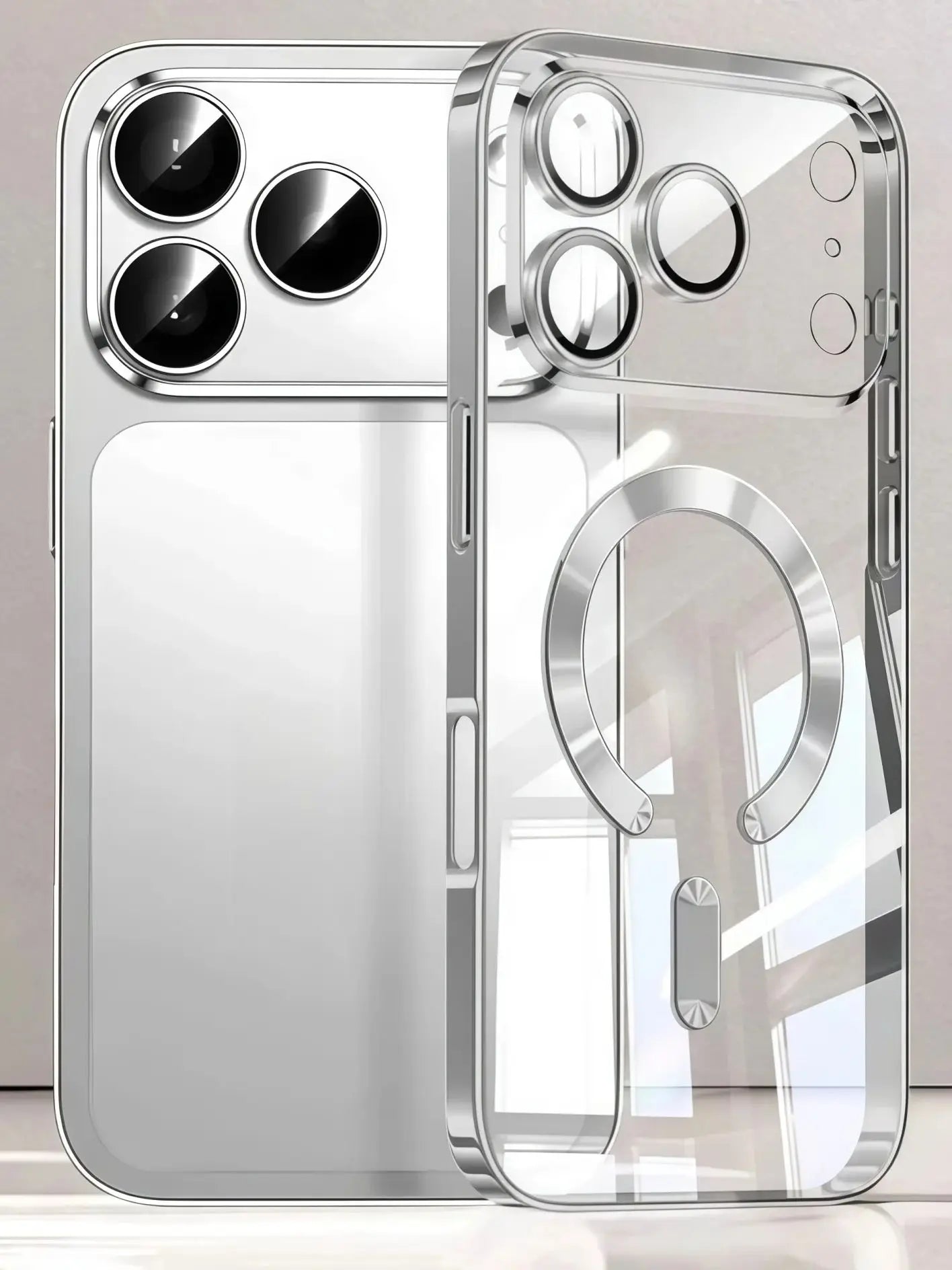 Camera Protection Plating Soft Case iPhone 17 Pro Max